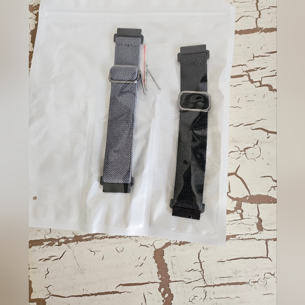 NEW Smartwatch Bands Elastic Gray, Black